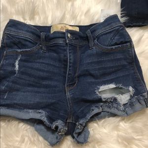 Hollister denim shorts
